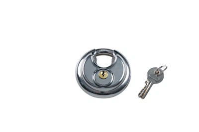 Stainless hlau Disc Padlock